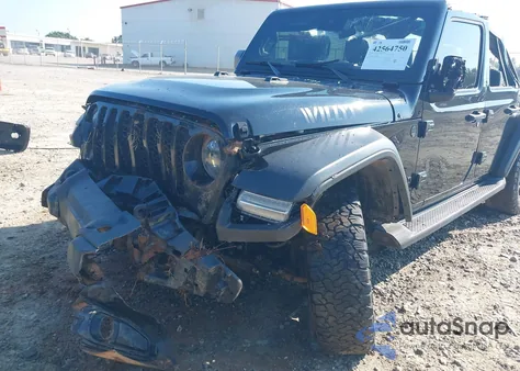 2024 Jeep Wrangler 4-Door Willys 4X4 from USA, damaged, VIN 1C4PJXDN5RW104522